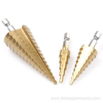 Titanium Coated Step Drill Bits